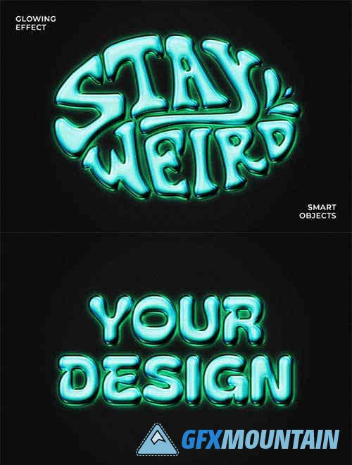 Glowing Text & Logo Effect