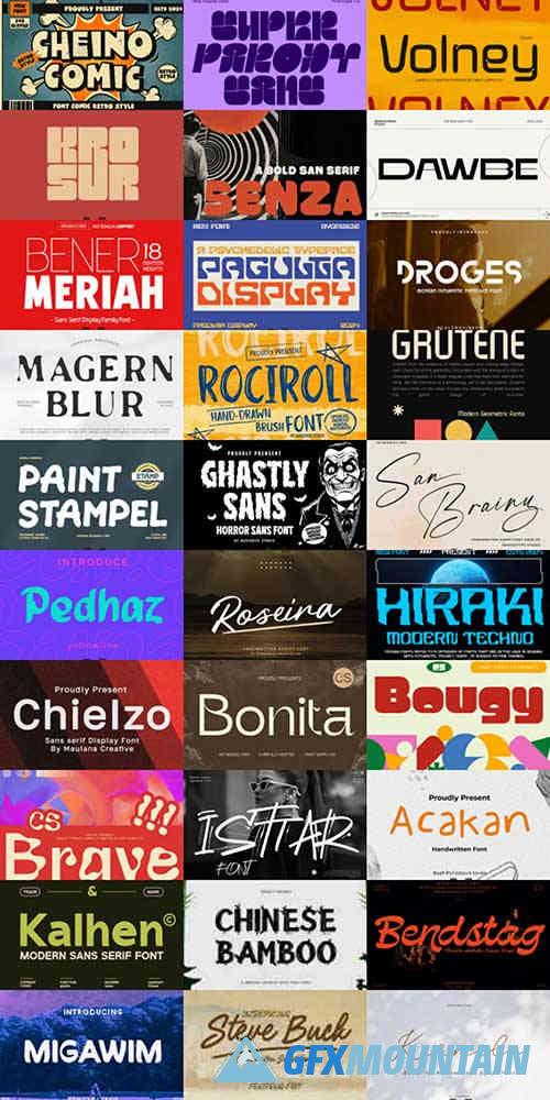 Special Fonts Bundle