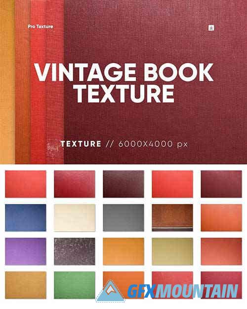 Vintage Book Cover Textures