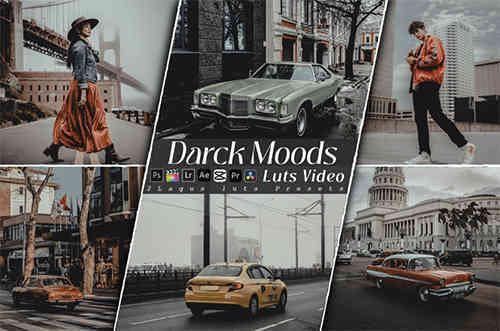 Darck Moods Lightroom Preset & Luts Premiere Pro