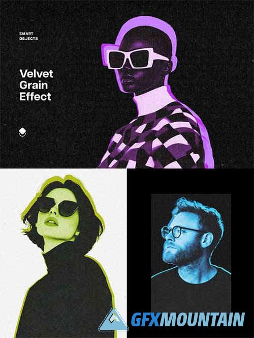 Velvet Grain Photo Effect