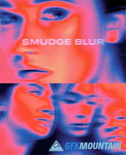 Smudge Blur PSD Photo Effect