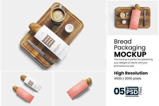 Bread Package Mockup