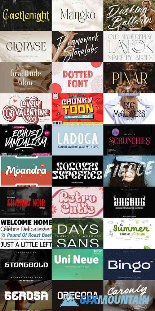 Special Fonts Bundle