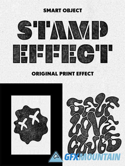 Stamp Text & Logo Effect