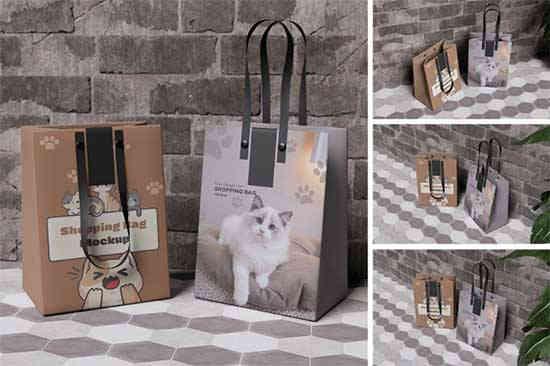 Shopping Bag Mockup