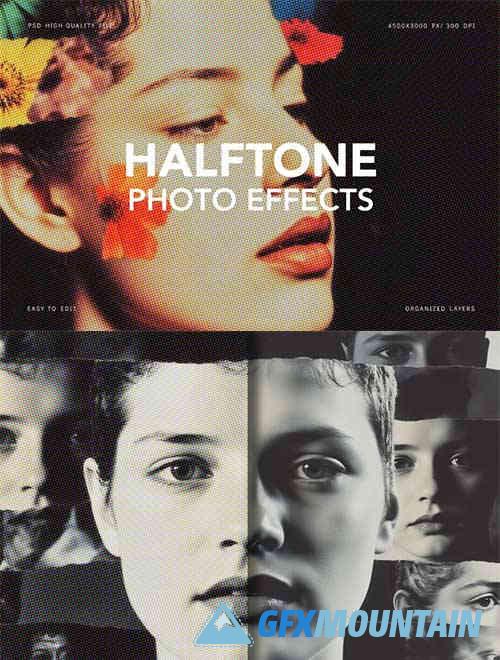 Halftone Photo Effects