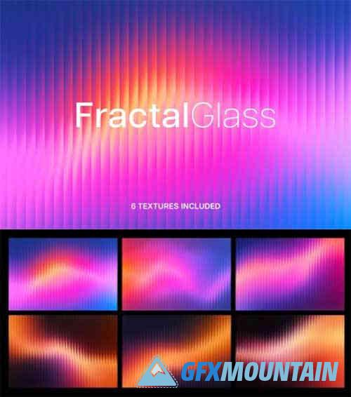 Fractal Glass Gradients Textures