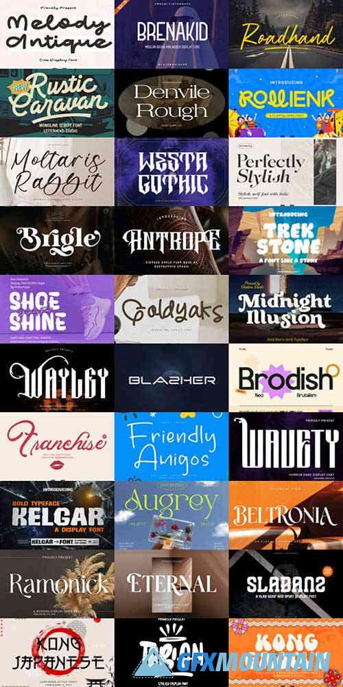 Special Fonts Bundle