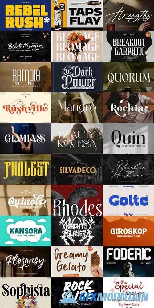 Special Fonts Bundle