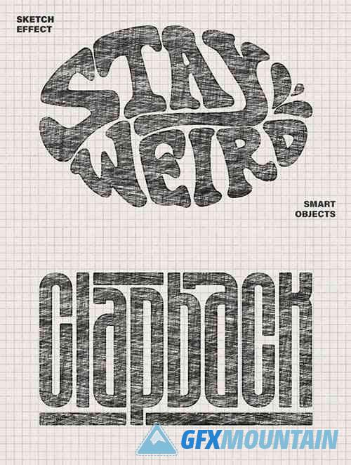 Pencil Sketching Text & Logo Effect