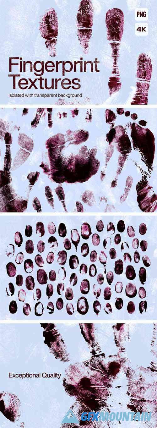 Fingerprint PNG Textures