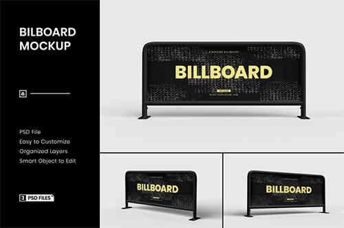 Stand Billboard Mockup