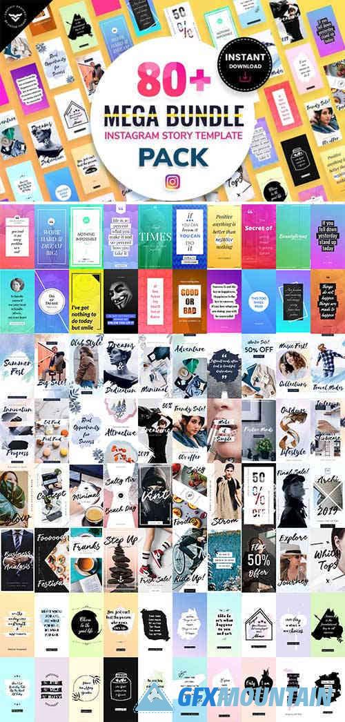 Mega Bundle Instagram Story Template Pack