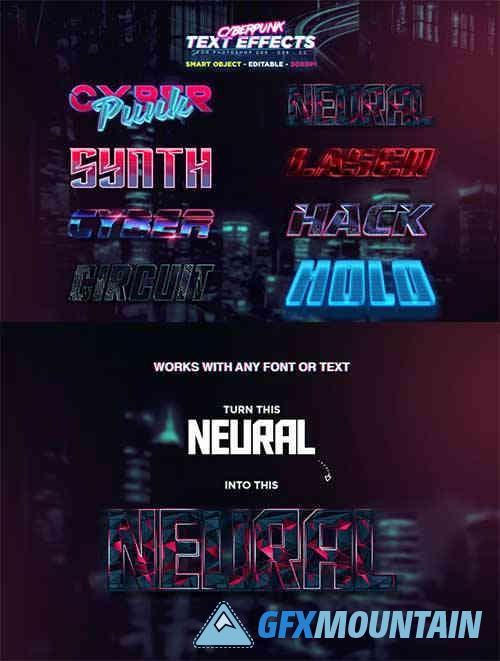 Cyberpunk Text Effects