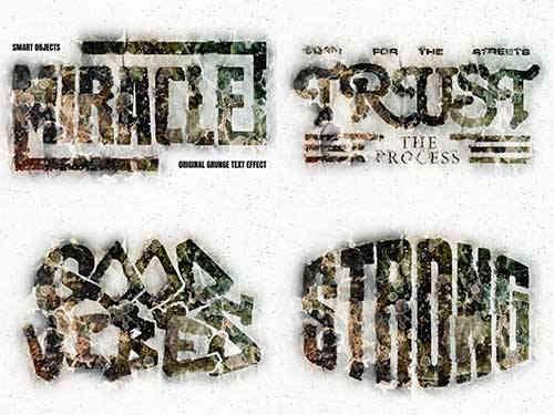 Grunge Wall Text Effect