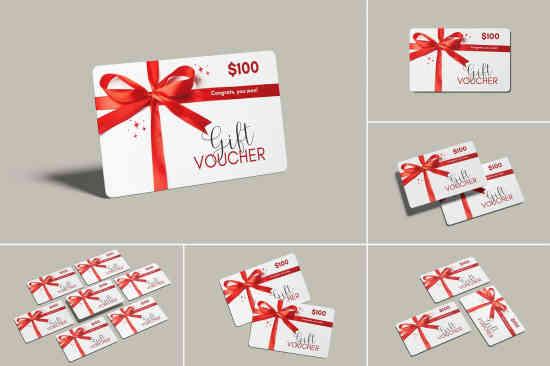 Gift Card Mockup