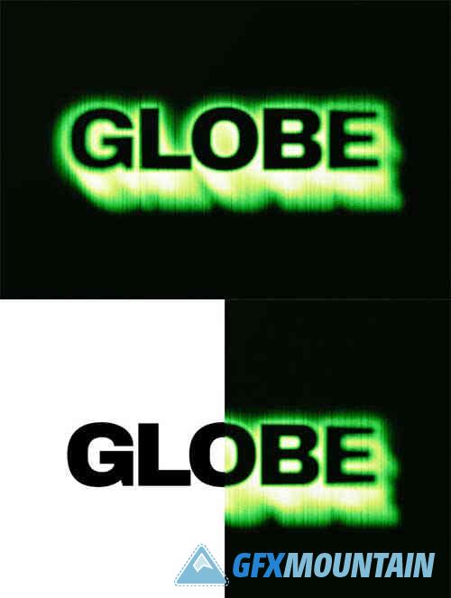 Grain Blur Text Effect