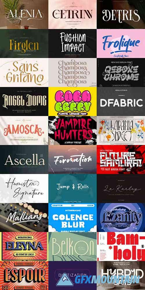 Special Fonts Bundle