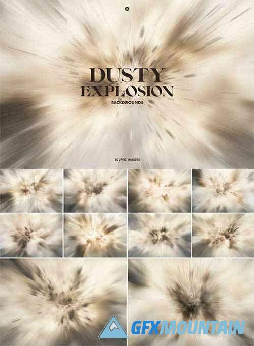 Dusty Explosion Backgrounds