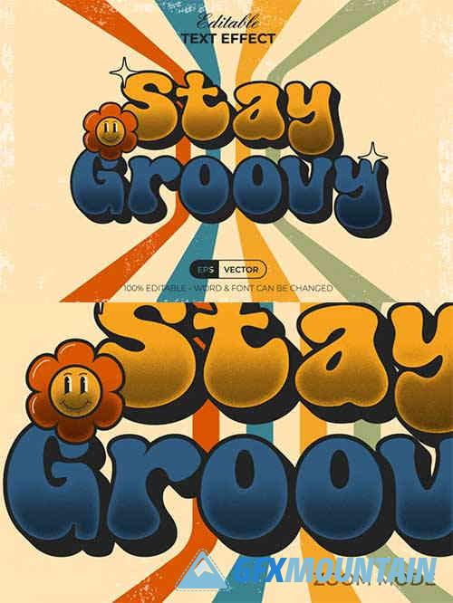 Stay Groovy Text Effect