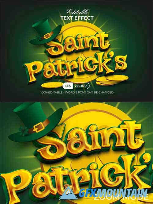 Saint Patrick's Text Effect Style