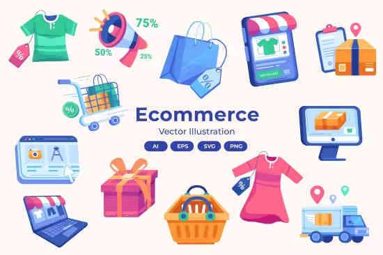 Ecommerce Icon Collection