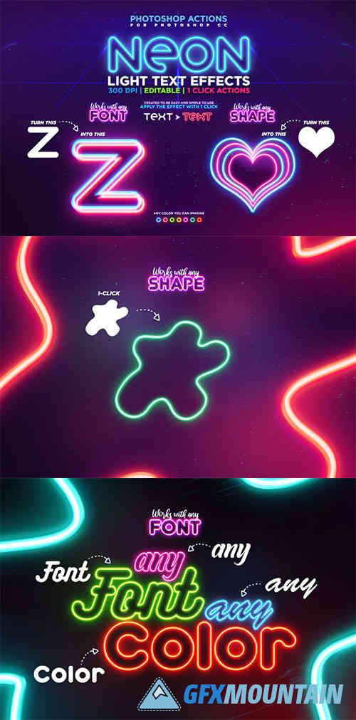 Neon Light Text Effect