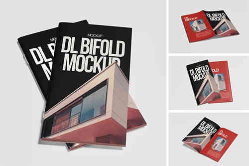 Bifold DL Flyer Mockup