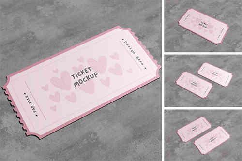 Ticket Mockup