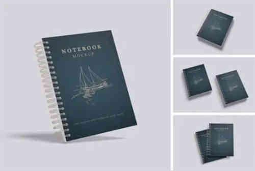Notebook cover mockup