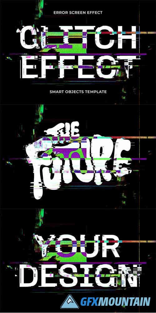 Glitch Text & Logo Effect