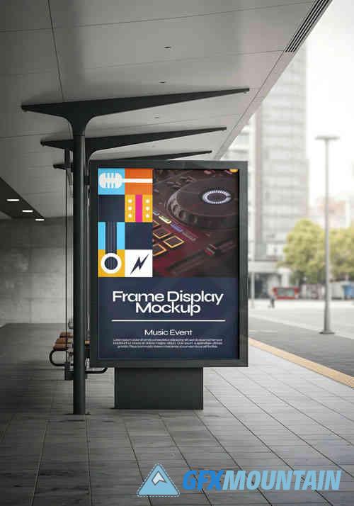 Events Poster PSD Mockup