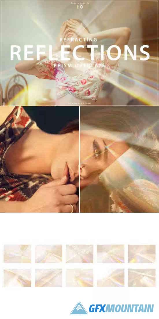 Refracting Prism Reflections Overlays