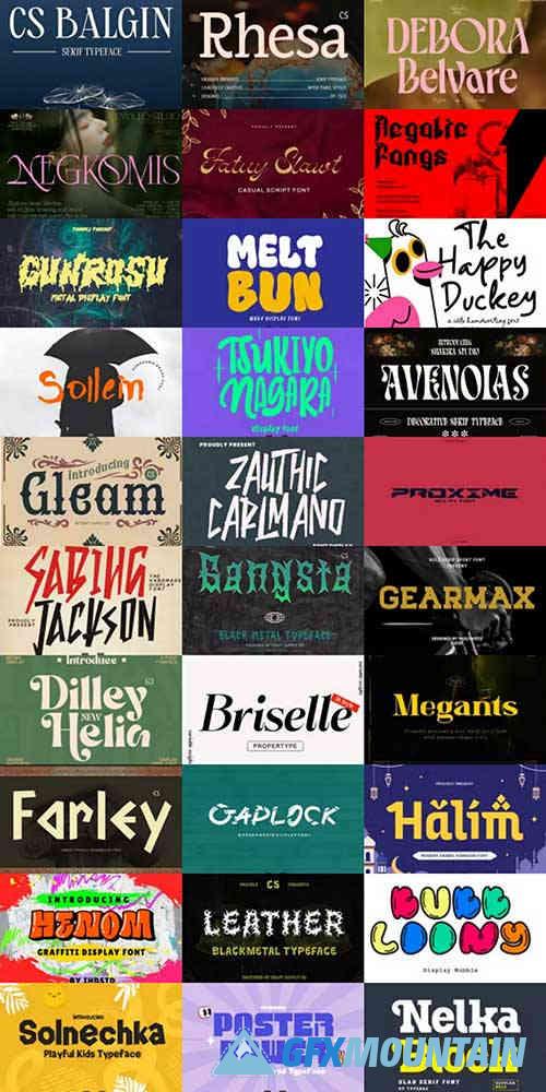 Special Fonts Bundle