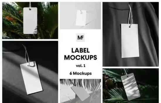 Fashion Apparel Label Mockups