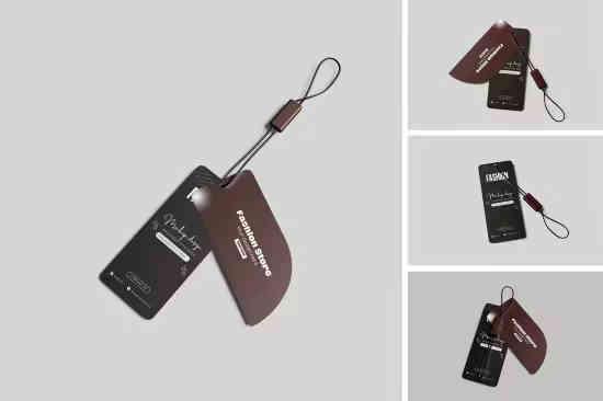 Label Tag Mockup