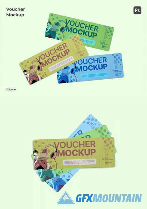 Vouchers Mockup