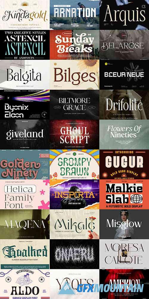 Special Fonts Bundle