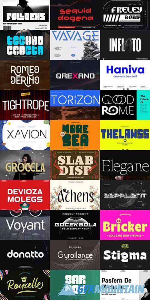 Special Fonts Bundle