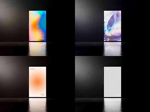 Glowing Screen Mockup
