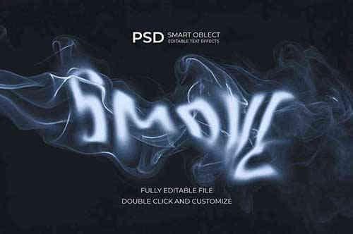 Smoke Text Effect