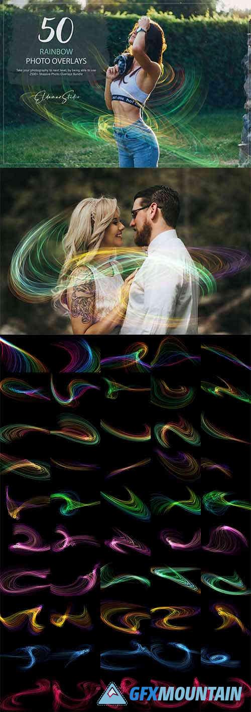 Rainbow Photo Overlays
