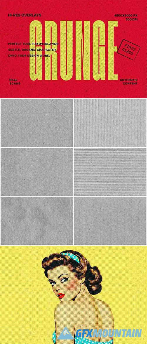 Gray Halftone Cardboard Textures
