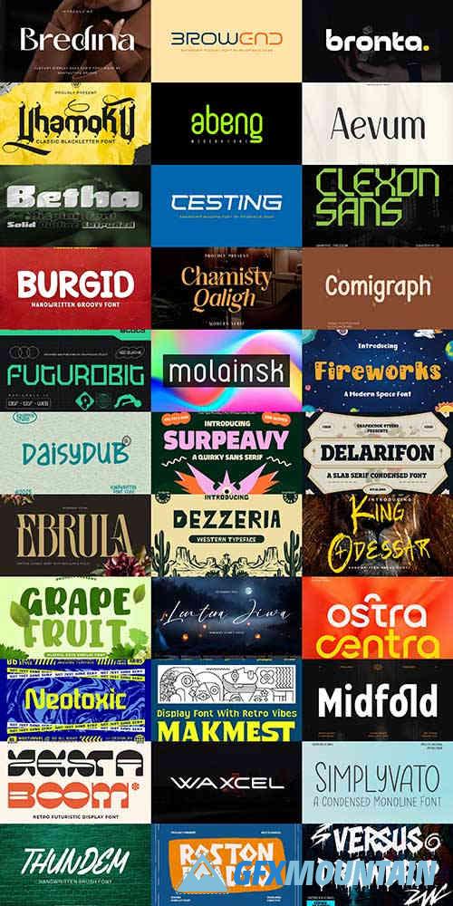 Special Fonts Bundle
