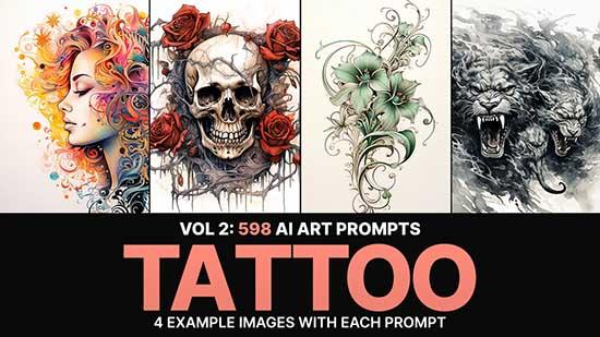 Midjourney Prompts for Tattoo's