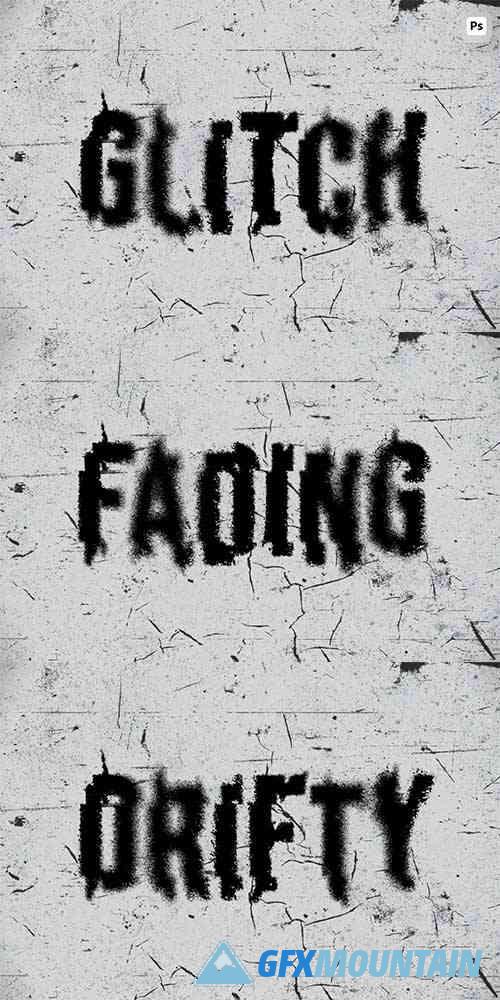 Sandy Distort Text Effect