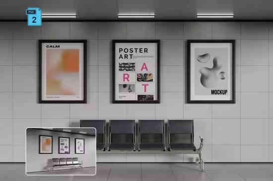 Frame Poster Mockup