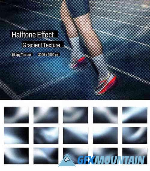 Halftone Effect Background Texture