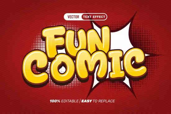 Fun Comic Style Text Effect